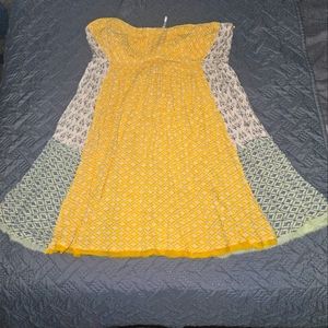 Free people tube top mini dress